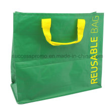 PP Woven Laminated Bag, Reusable Tote Bag with Customized Design